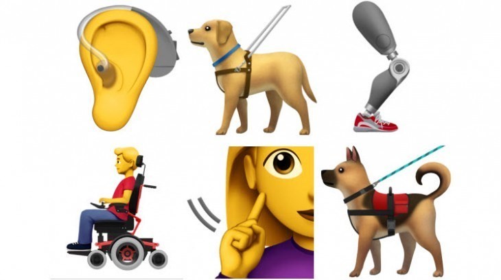 Apple lanza emojis con temas de discapacidad para impulsar una mayor diversidad